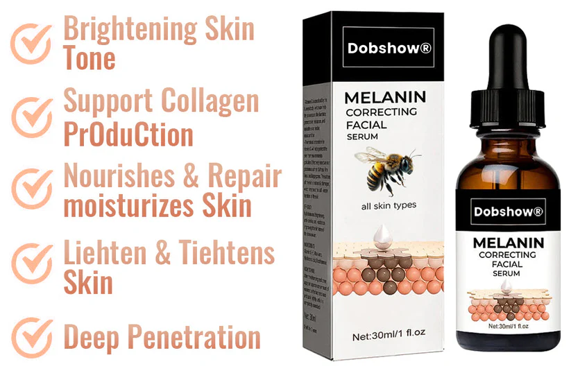 Dobshow® Melanin Correcting Facial Serum with L-Ascorbic Acid- Erase Pigmentation in 2 weeks!