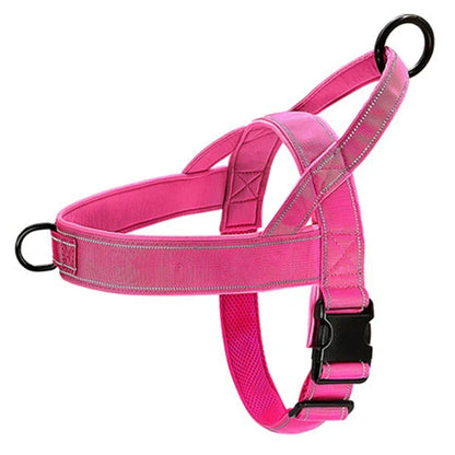 Heavy-Duty Reflective Dog Harness