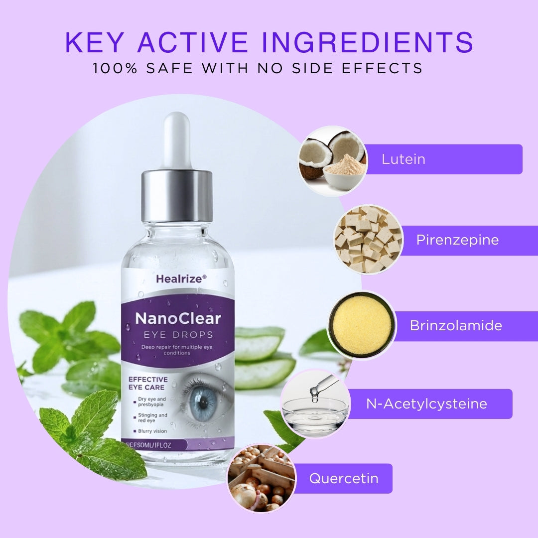 🔥 𝙉𝙚𝙬 𝙔𝙚𝙖𝙧 𝙎𝙖𝙡𝙚  | Healrize®  NanoClear Eye Drops