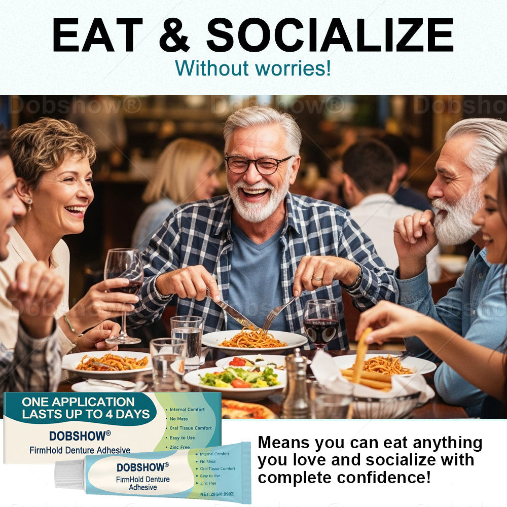 Dobshow® FirmHold Denture Adhesive
