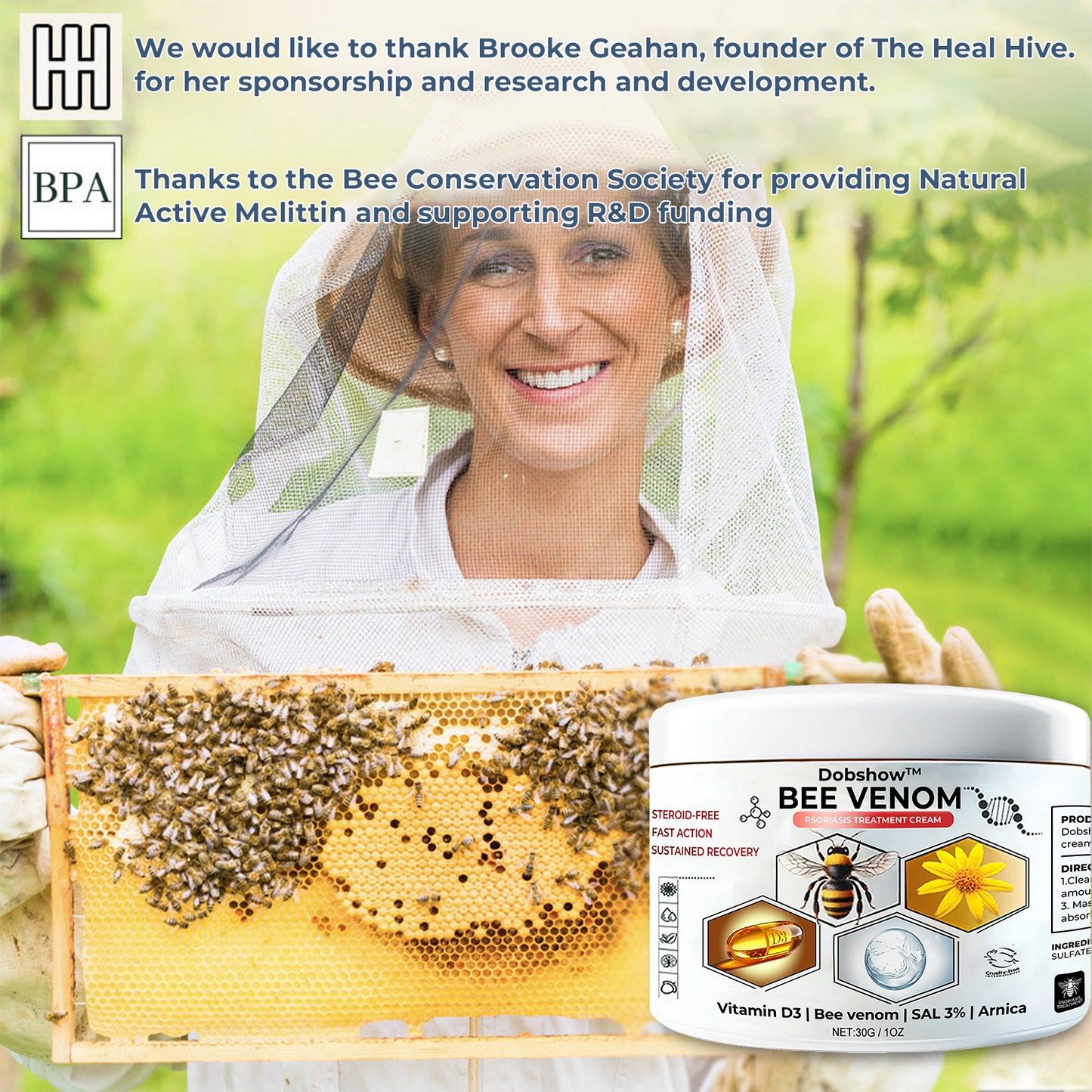 Dobshow™ 🐝Bee Venom Multisymptom Therapy Cream >> ✅65%OFF