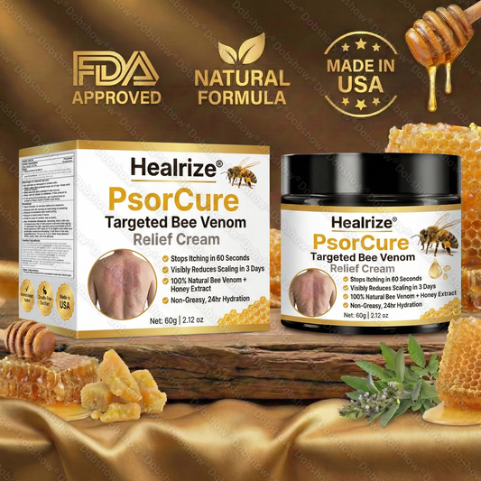✨𝙇𝙞𝙢𝙞𝙩𝙚𝙙-𝙏𝙞𝙢𝙚 𝙊𝙛𝙛𝙚𝙧 | Healrize® PsorCure Targeted Bee Venom Relief Cream