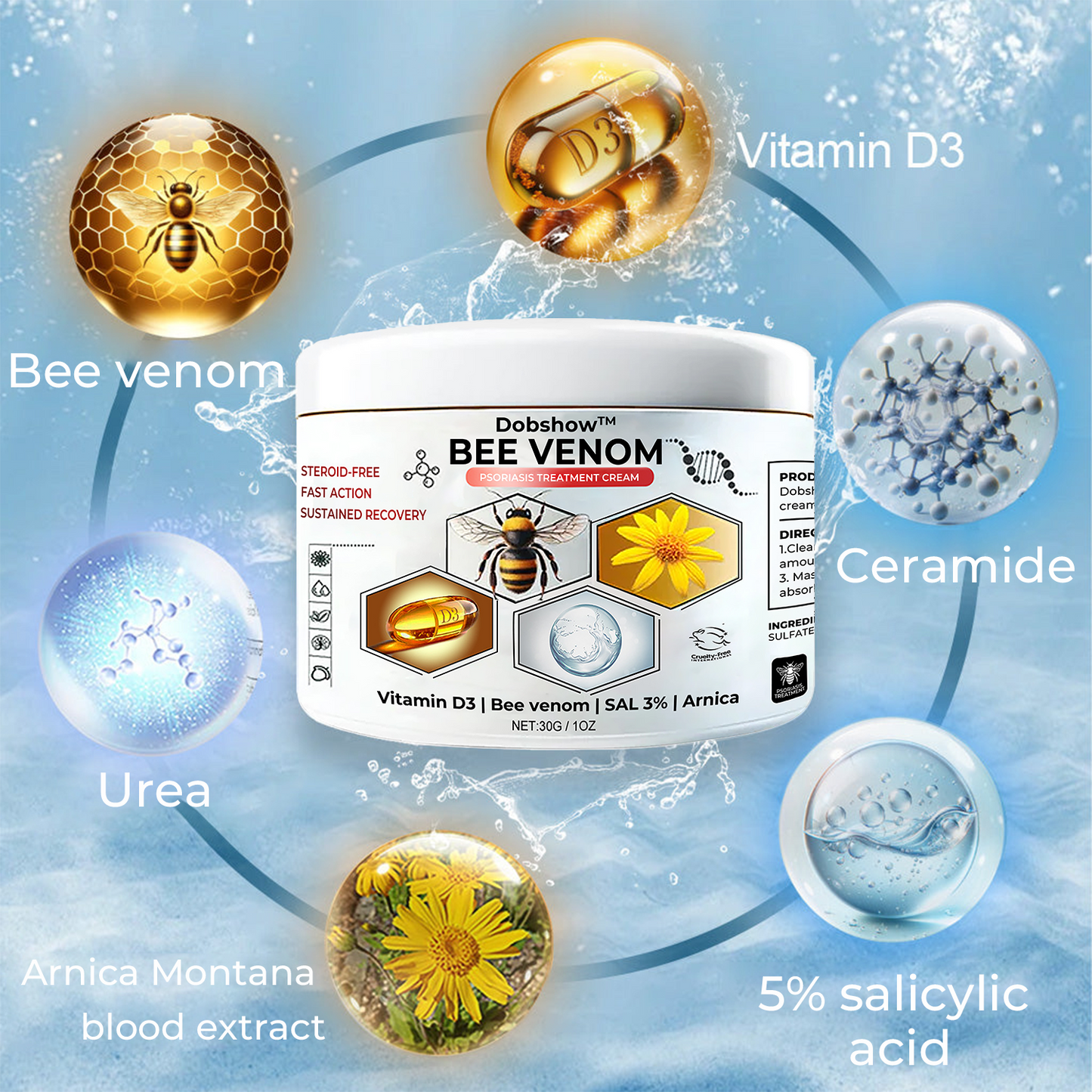 Dobshow™ 🐝Bee Venom Multisymptom Therapy Cream >> ✅65%OFF
