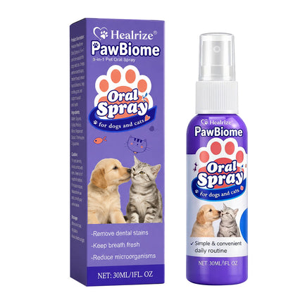 Healrize® PawBiome 3-in-1 Pet Oral Spray