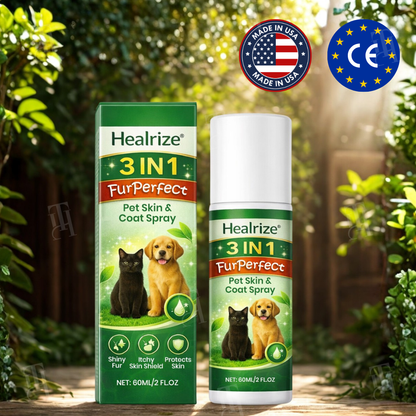 Healrize® 3 in 1 FurPerfect Pet Skin & Coat Spray