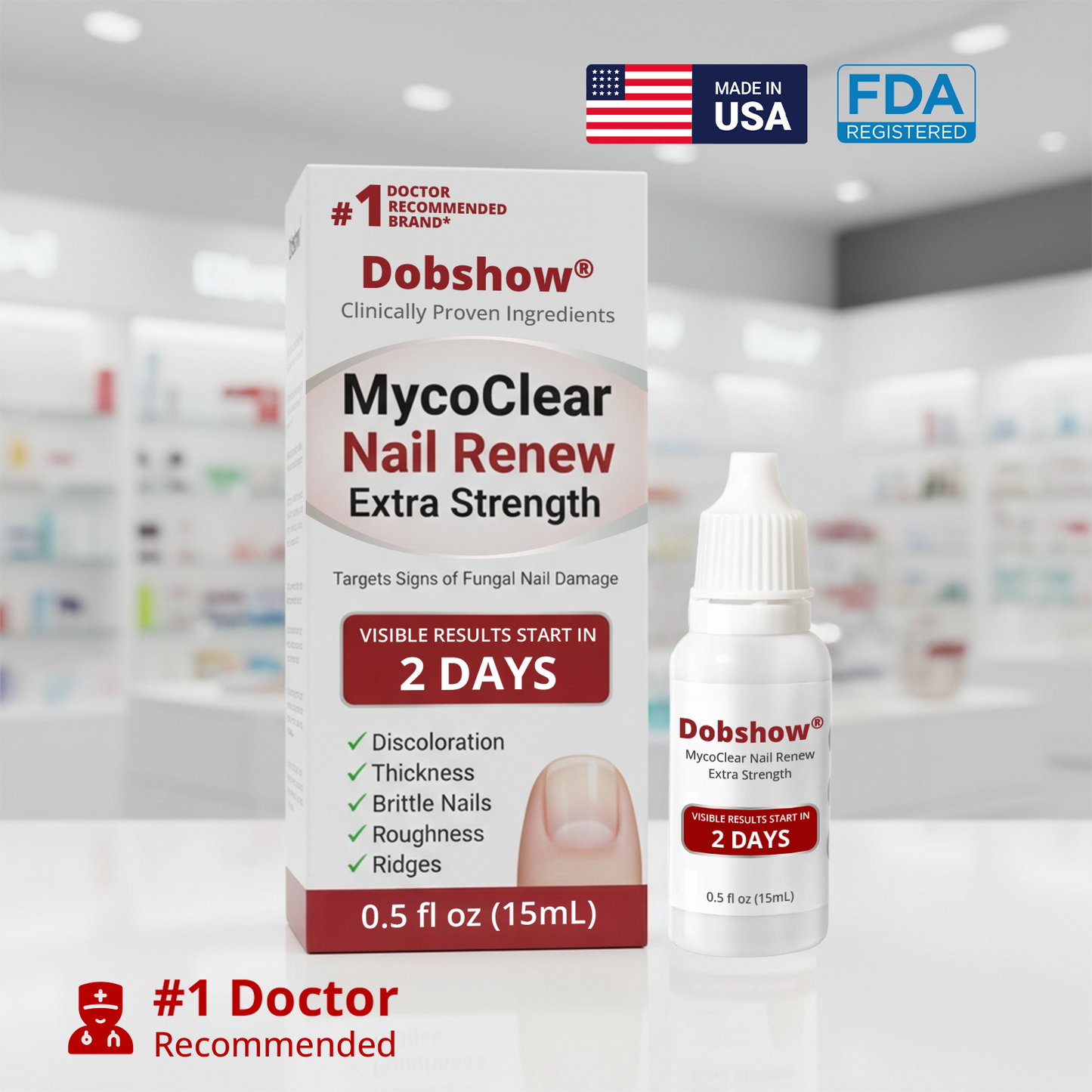 Dobshѳw® MycoClear Nail Renew Extra Strength