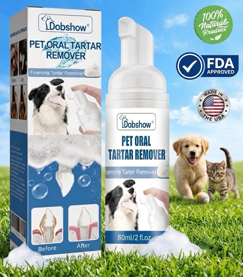 ✅End Pet Oral Problems⚡️Dobshow® 3-in-1 Pet Oral Care Spray-For Dogs & Cats of All Sizes🐶🐱
