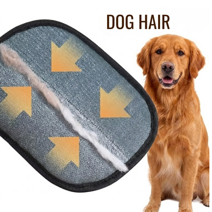 Electrostatic Pet Hair Removal Glove | Reusable Multi-Surface Fur Sweeper