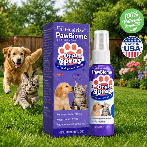 Healrize® PawBiome 3-in-1 Pet Oral Spray