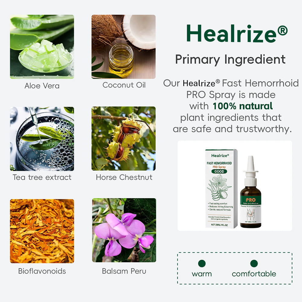 Healrize®🌿 Fast Hemorrhoid PRO Spray
