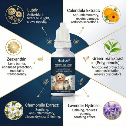🎁New Year Sale | Healrize® PetNano Eye Drops
