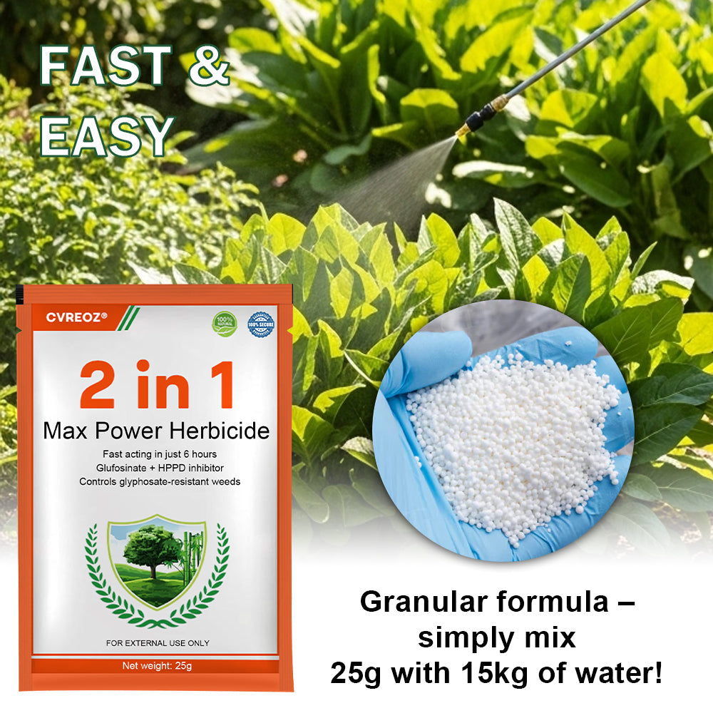 🏆Official Store | 🔥Hot Sale- 50%OFF🌿 | Cvreoz® 2 in 1 Max Power Herbicide