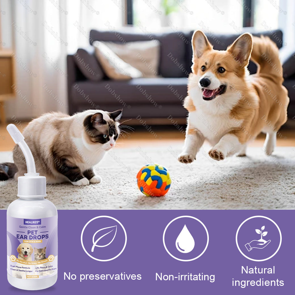 🔥 𝙉𝙚𝙬 𝙔𝙚𝙖𝙧 𝙎𝙖𝙡𝙚 🔥Healrize® Gentle Clean & Calm Pet Ear Drops