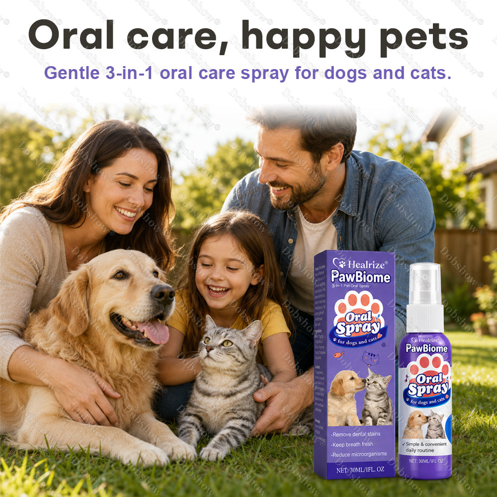 Healrize® PawBiome 3-in-1 Pet Oral Spray
