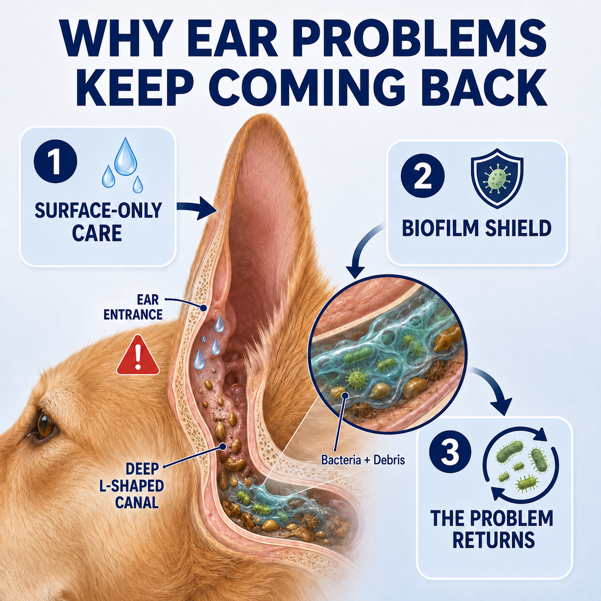 Healrize® 5-in-1 Ear Infection & Itch Relief Flush for Dogs & Cats