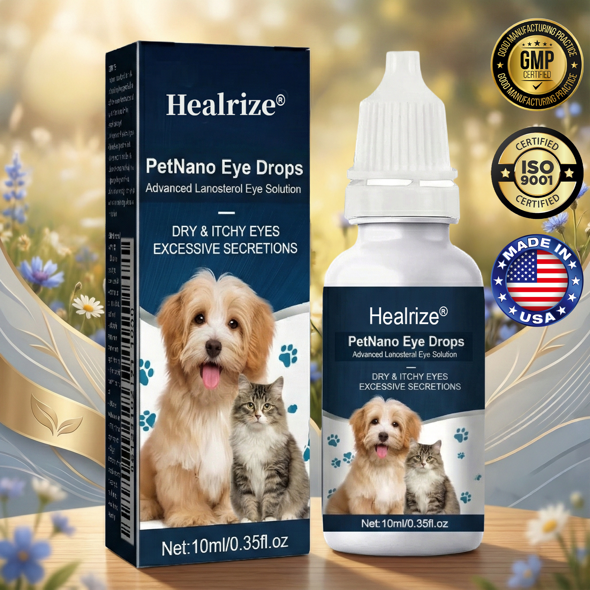 🎁New Year Sale | Healrize® PetNano Eye Drops