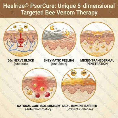 ✨𝙇𝙞𝙢𝙞𝙩𝙚𝙙-𝙏𝙞𝙢𝙚 𝙊𝙛𝙛𝙚𝙧 | Healrize® PsorCure Targeted Bee Venom Relief Cream