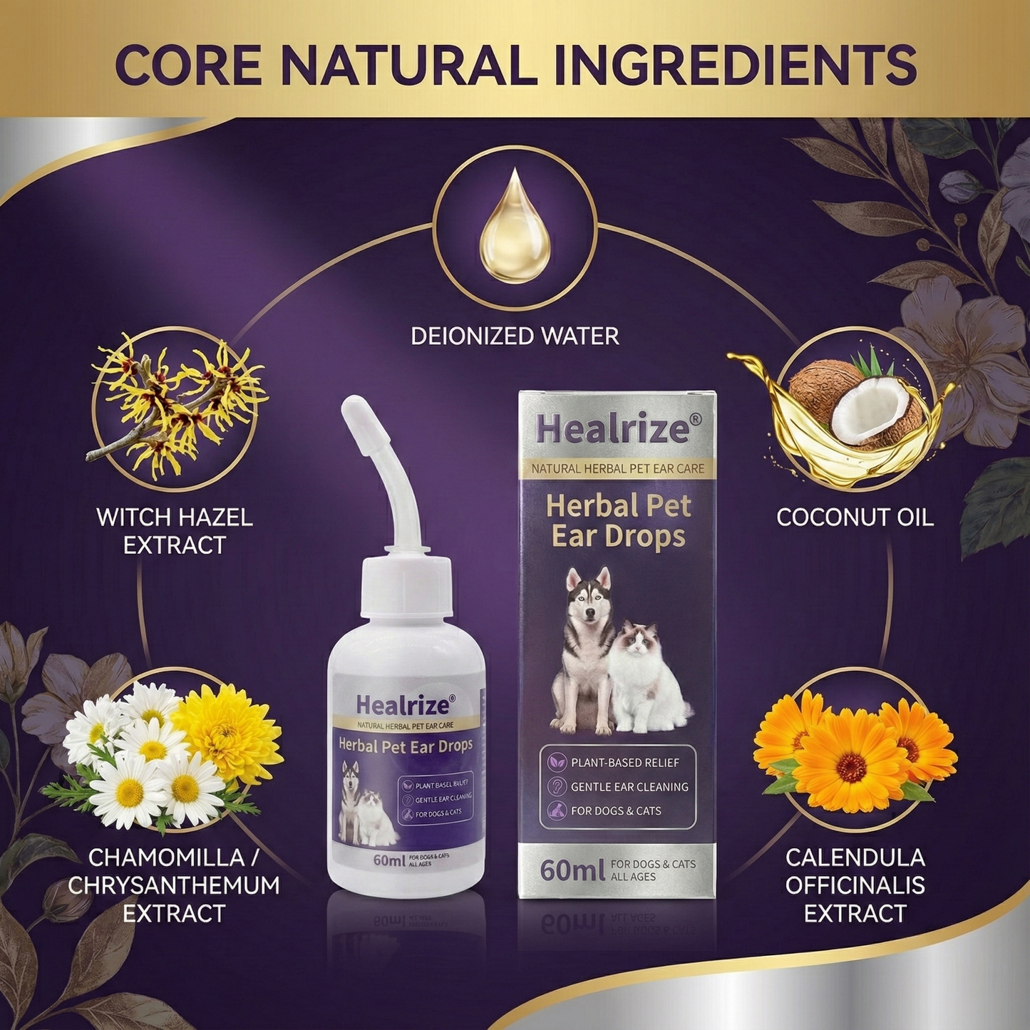 🔥 𝙉𝙚𝙬 𝙔𝙚𝙖𝙧 𝙎𝙖𝙡𝙚 🔥 Healrize® Herbal Pet Ear Drops