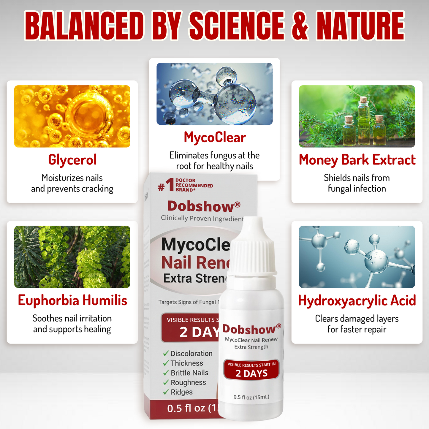 Dobshѳw® MycoClear Nail Renew Extra Strength