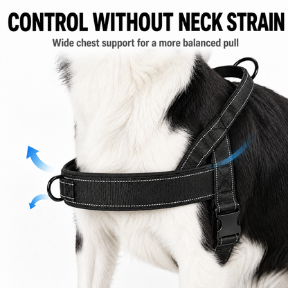 Heavy-Duty Reflective Dog Harness