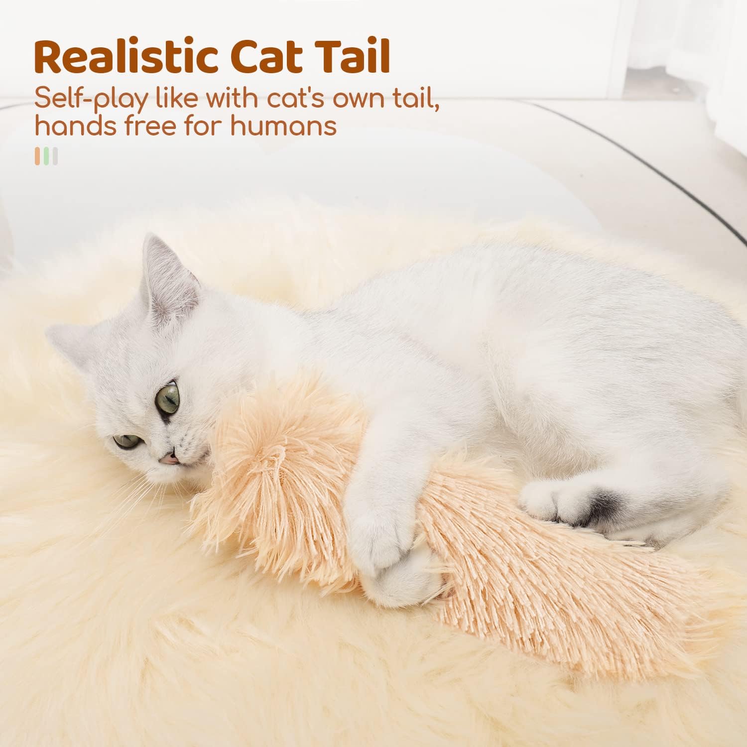 Catnip Crinkle Kicker Toy Pillow