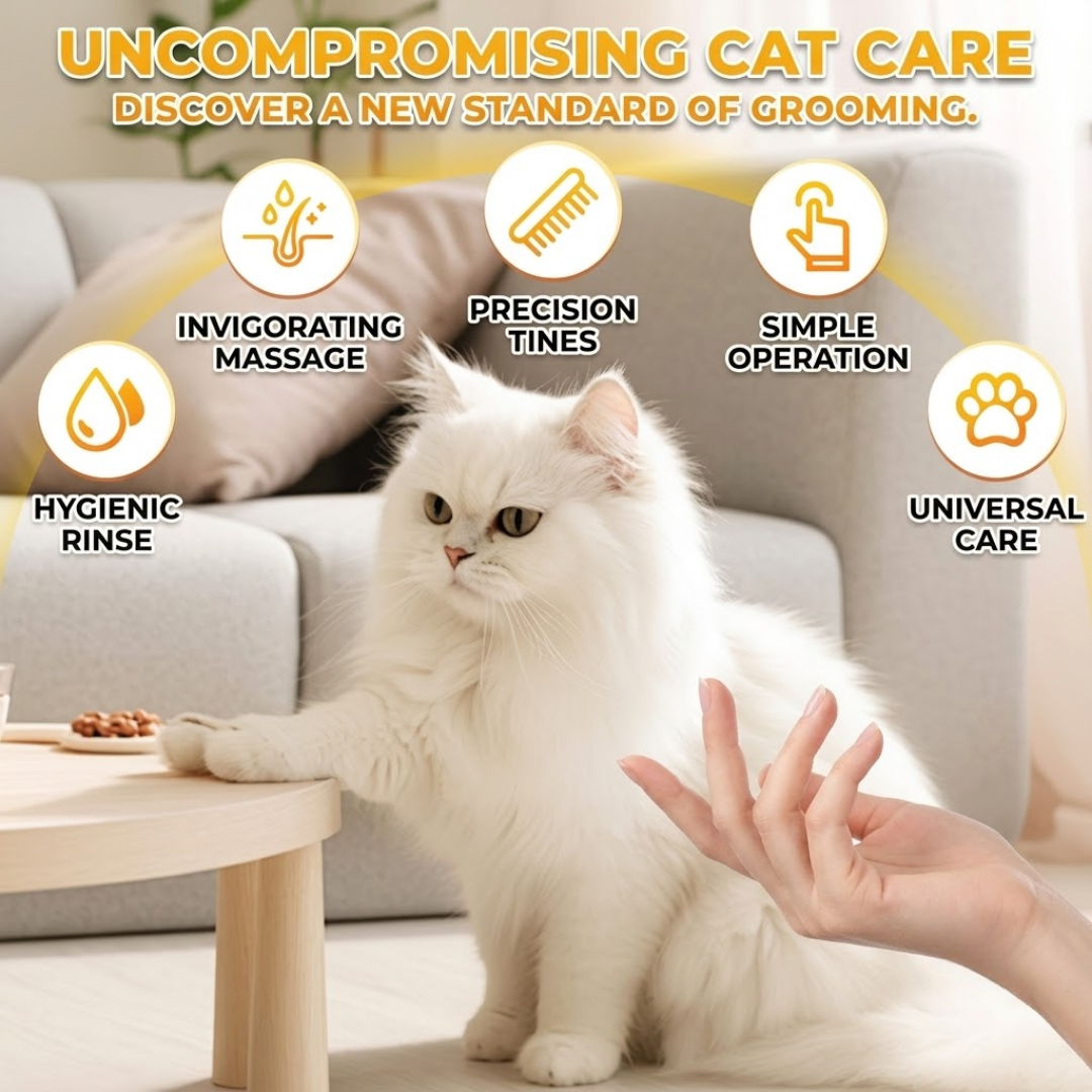 One-Click Self-Cleaning Brush