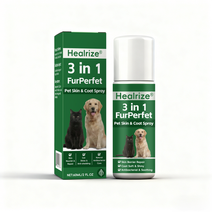 🔥 𝙉𝙚𝙬 𝙔𝙚𝙖𝙧 𝙎𝙖𝙡𝙚 | Healrize® 3 in 1 FurPerfect Pet Skin & Coat Spray