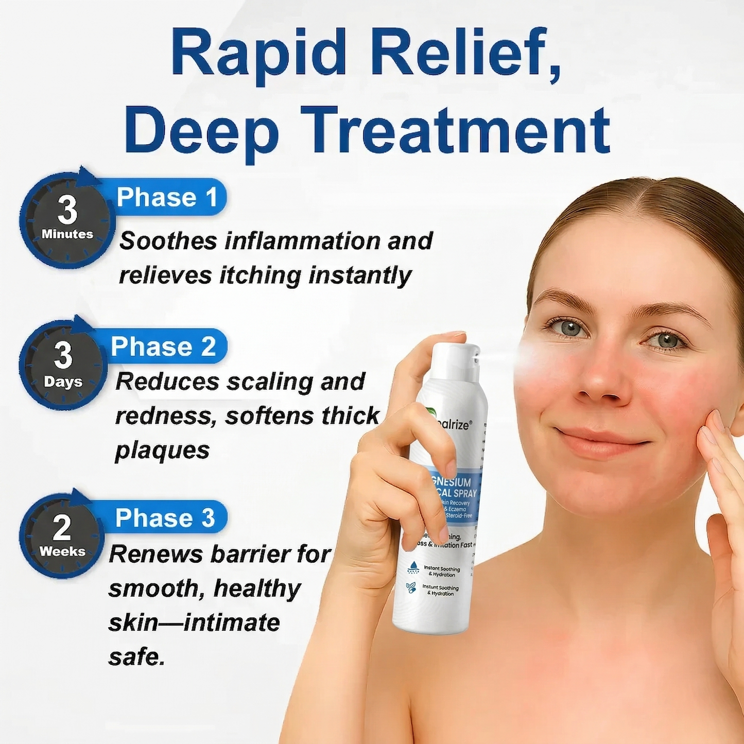 🔥Healrize® Magnesium Botanical Spray – Advanced Skin Recovery for Psoriasis & Eczema | Rapid Soothing, Steroid-Free
