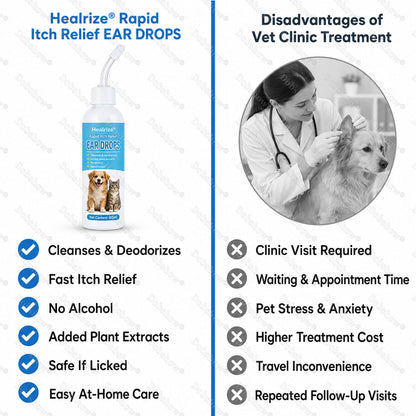 Healrize® Rapid Itch Relief Ear Drops