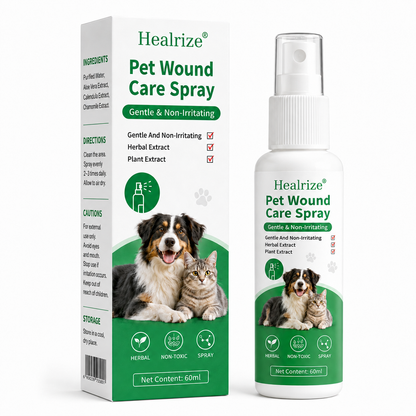 🔥Healrize®Pet Wound Care Spray – Gentle & Non-Irritating