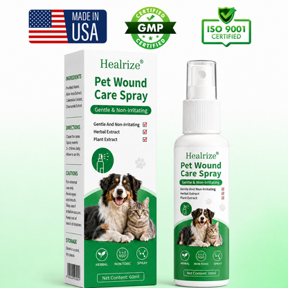 🔥Healrize®Pet Wound Care Spray – Gentle & Non-Irritating