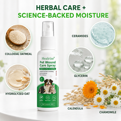 🔥Healrize®Pet Wound Care Spray – Gentle & Non-Irritating