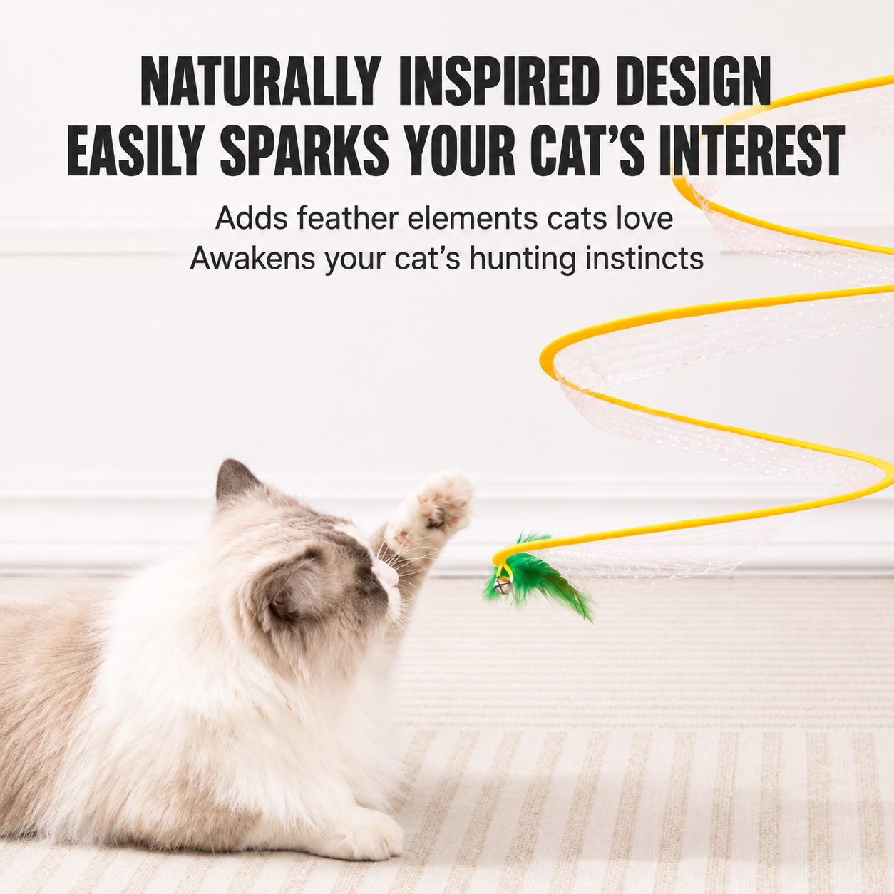 😻 Kitty Adventure Tunnel – Fun Hide, Chase & Explore Cat Toy