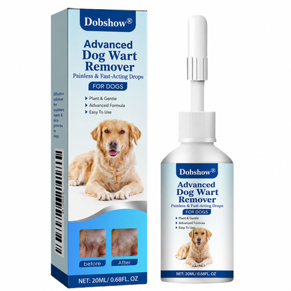 Dobshow®Advanced Dog Wart Remover | Painless & Fast-Acting Drops
