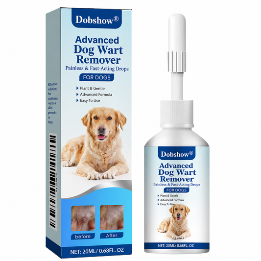 Dobshow®Advanced Dog Wart Remover | Painless & Fast-Acting Drops