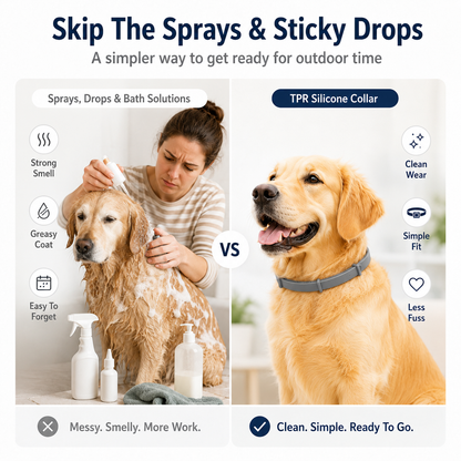 Washable Flea & Tick Collar for Dogs