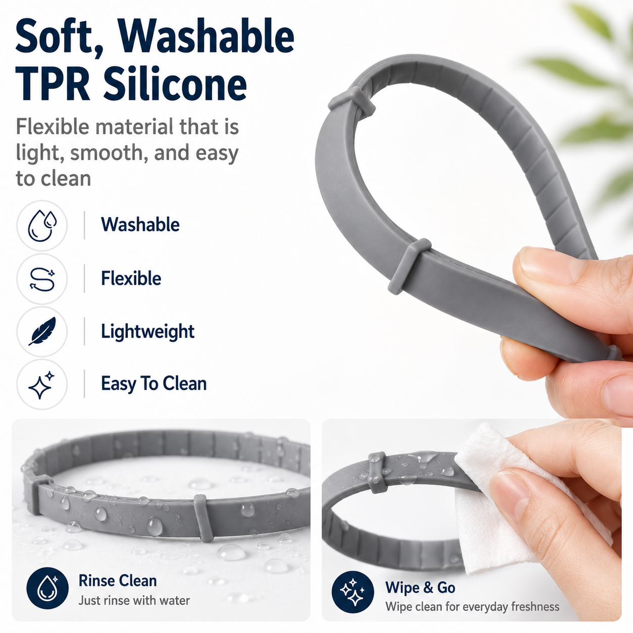 Washable Flea & Tick Collar for Dogs