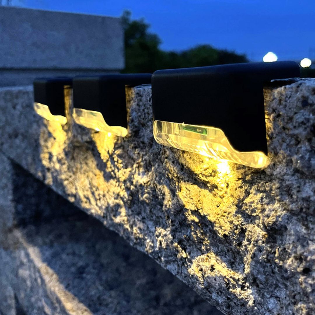 Steps Ultra Solar Lights, Outdoor, Waterproof, Led illumination distance 3x upgrade