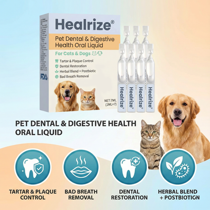 Healrize® 𝐏𝐞𝐭 𝐃𝐞𝐧𝐭𝐚𝐥 & 𝐃𝐢𝐠𝐞𝐬𝐭𝐢𝐯𝐞 𝐇𝐞𝐚𝐥𝐭𝐡 𝐎𝐫𝐚𝐥 𝐋𝐢𝐪𝐮𝐢𝐝