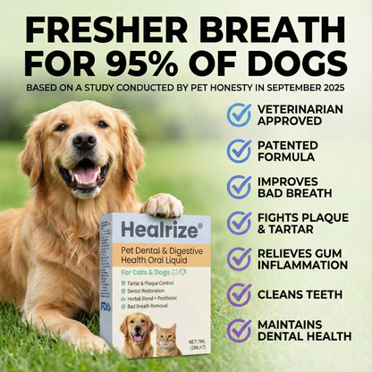 Healrize® 𝐏𝐞𝐭 𝐃𝐞𝐧𝐭𝐚𝐥 & 𝐃𝐢𝐠𝐞𝐬𝐭𝐢𝐯𝐞 𝐇𝐞𝐚𝐥𝐭𝐡 𝐎𝐫𝐚𝐥 𝐋𝐢𝐪𝐮𝐢𝐝