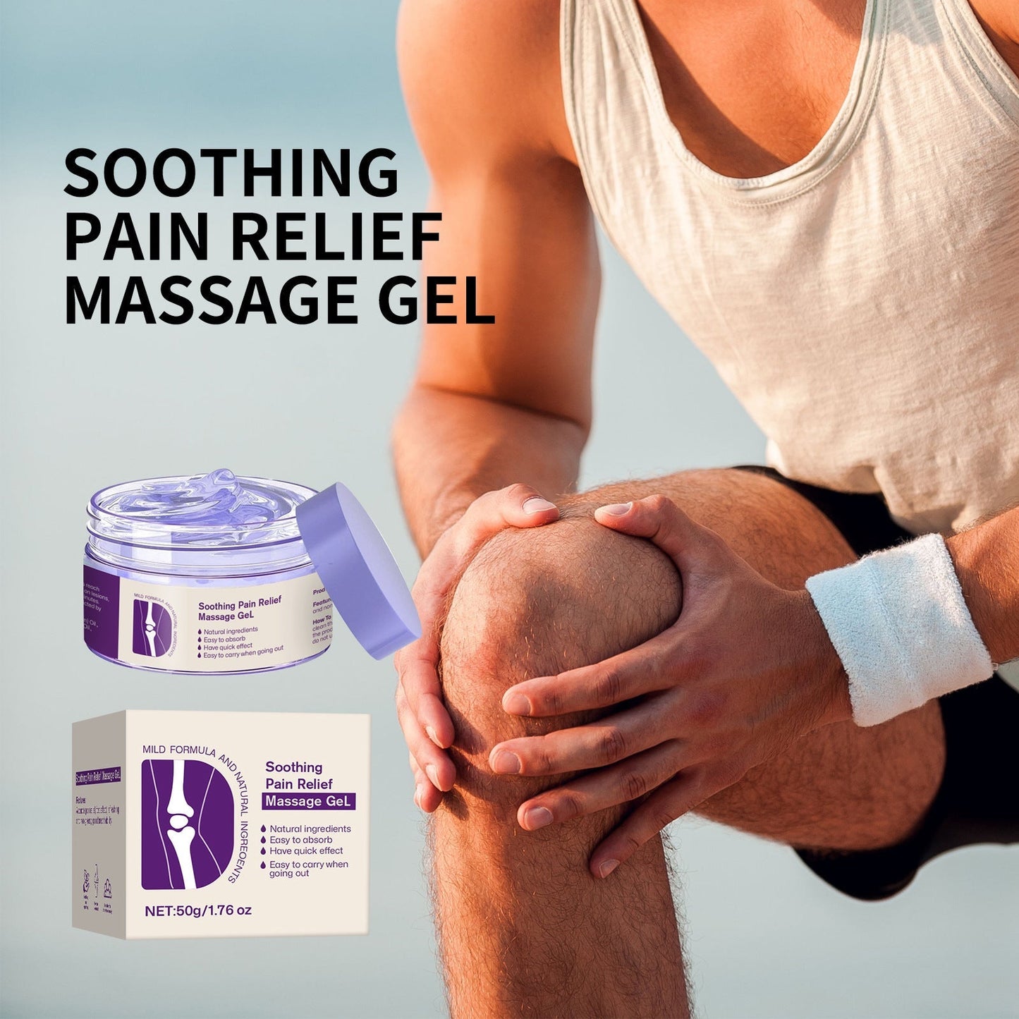 Turmeric & Emu Oil Arthritis Soothing Pain Relief Massage Gel👨‍⚕️American Orthopaedics (AAOS) Approved