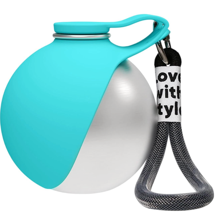 304 Stainless Steel Dog Water Bottle Sling