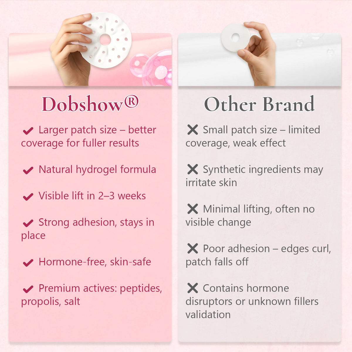 Dobshow® Breast Enhancement Nano Patch