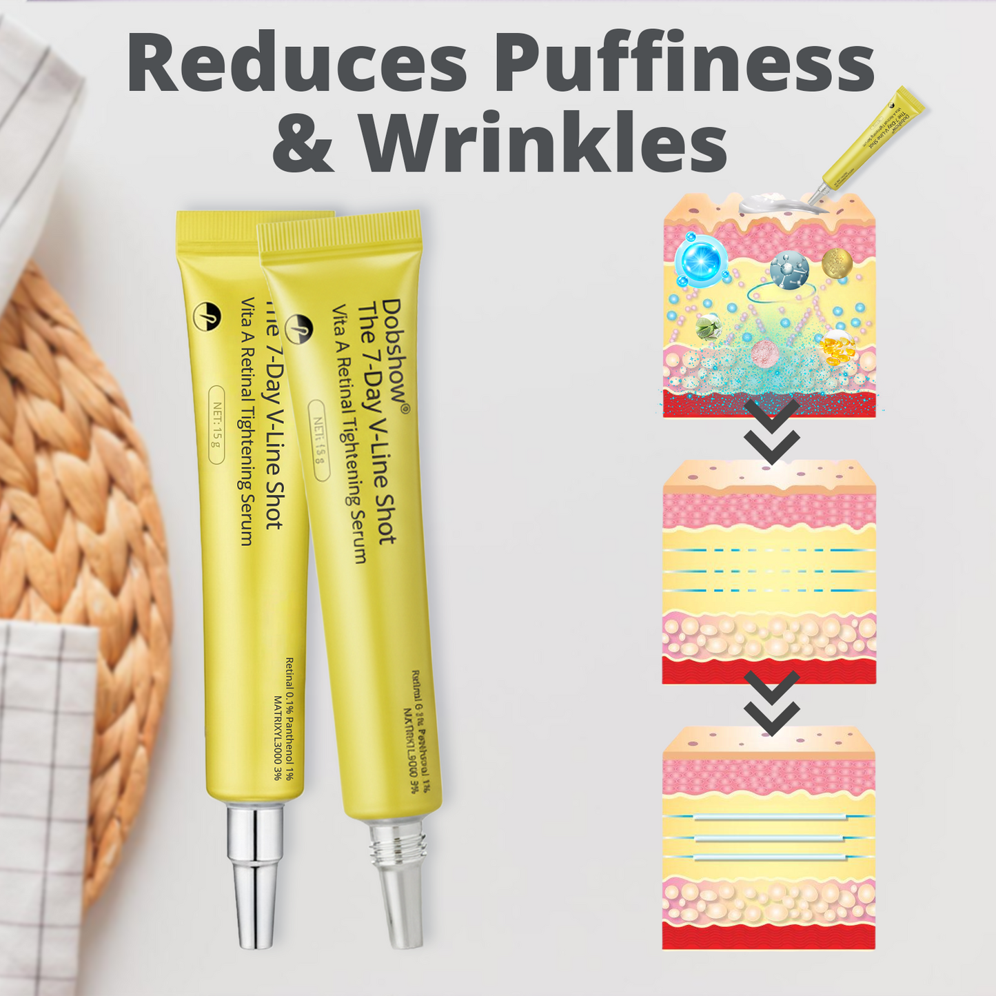 Dobshow® The 7-Day V-Line Shot: Vita A Retinal Tightening Serum