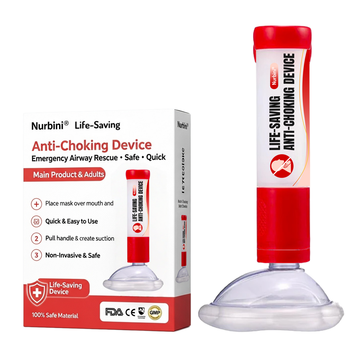 Nurbini® Life-Saving Anti-Choking Device