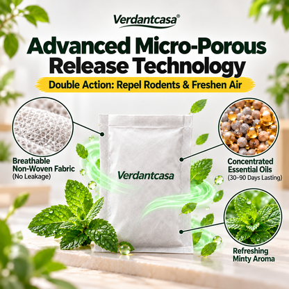 Place These Pouches Anywhere Mice Hide - Verdantcasa Healrize® Mouse Repellent Pouches