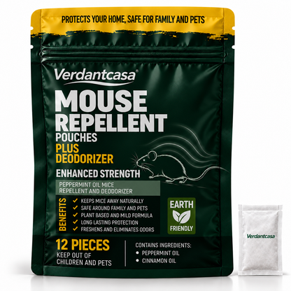Place These Pouches Anywhere Mice Hide - Verdantcasa Healrize® Mouse Repellent Pouches