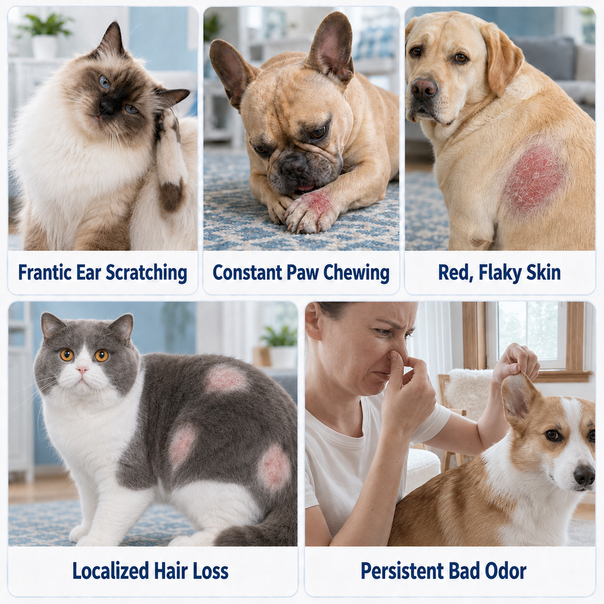 Healrize® 5-in-1 Ear Infection & Itch Relief Flush for Dogs & Cats
