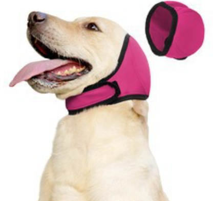 Waterproof Calming Dog Hoodie - Noise Cancelling Ear Protection for Pets